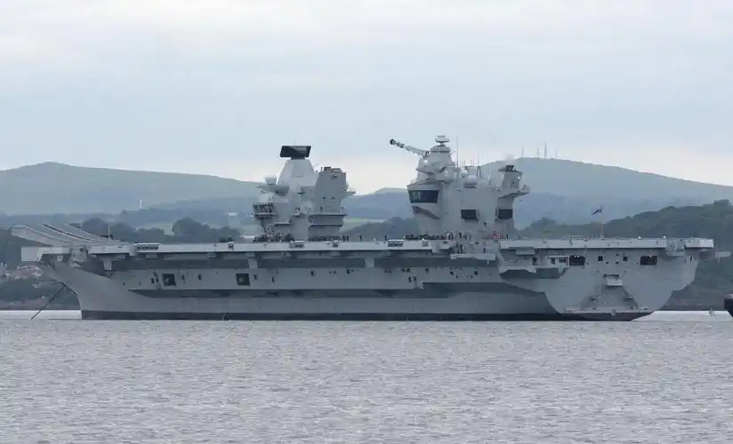 组图:"伊丽莎白女王"级航空母舰高清图集