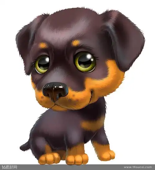 萌萌的小狗高清图片