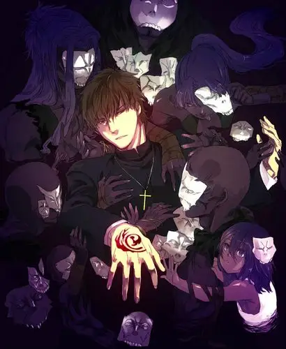 找几张fate zero里assassin的图片,尽量是色调暗一点的