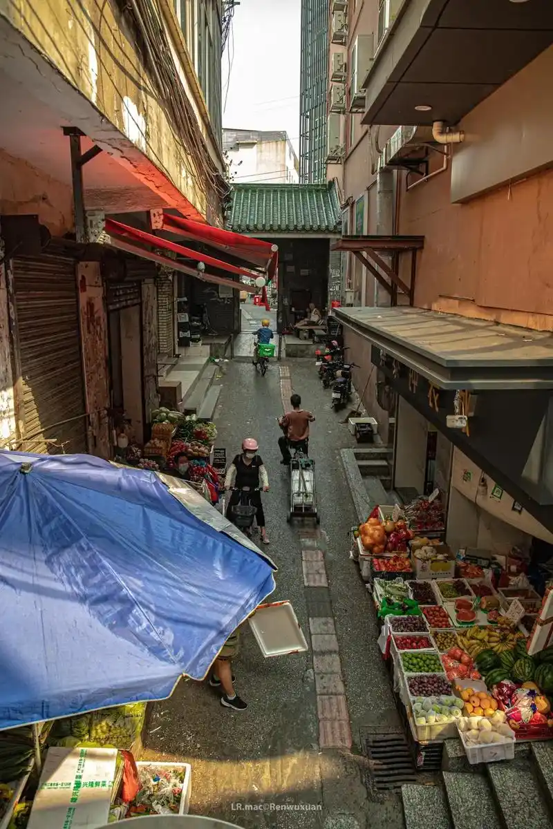 具有生活气息的小街道感受并未被商业化的市井生活