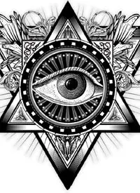 纹身上帝之眼手稿