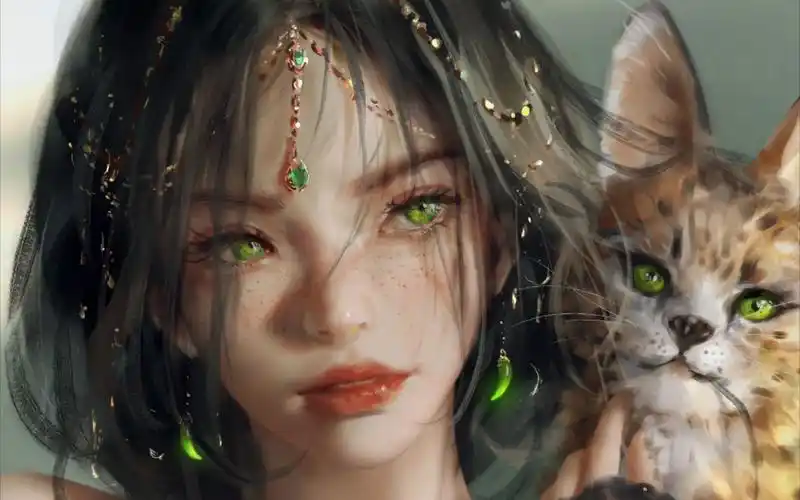 鬼刀风铃公主动态唯美壁纸