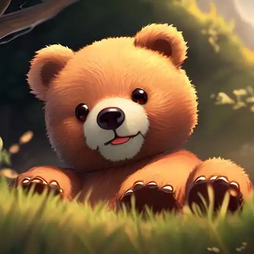 小熊头像卡通可爱图片大全