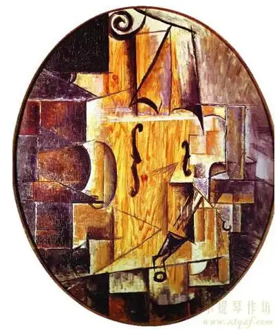 毕加索小提琴画作