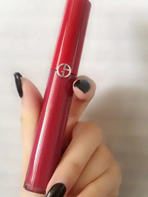 口红试色分享阿玛尼amani红管唇釉509