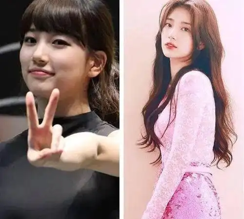 五年前后的秀智对比, 这脸部变化有点大啊, 不瘦下来永远不知道自己