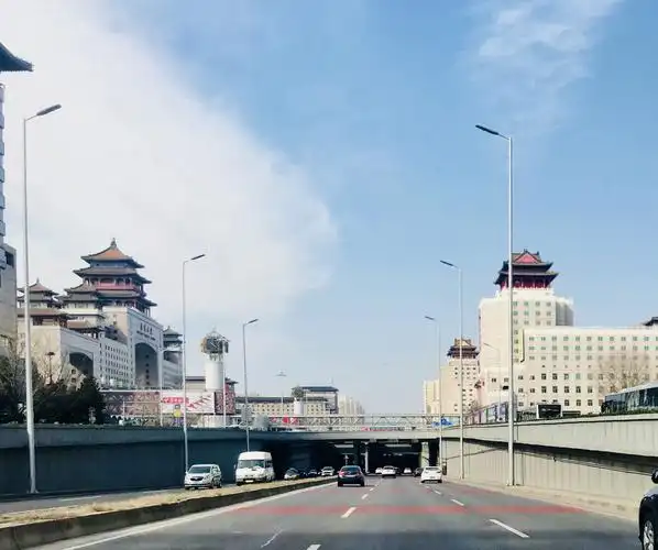 新冠疫情下的北京街景