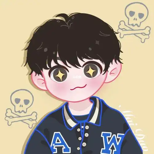 第一张原创q版男生