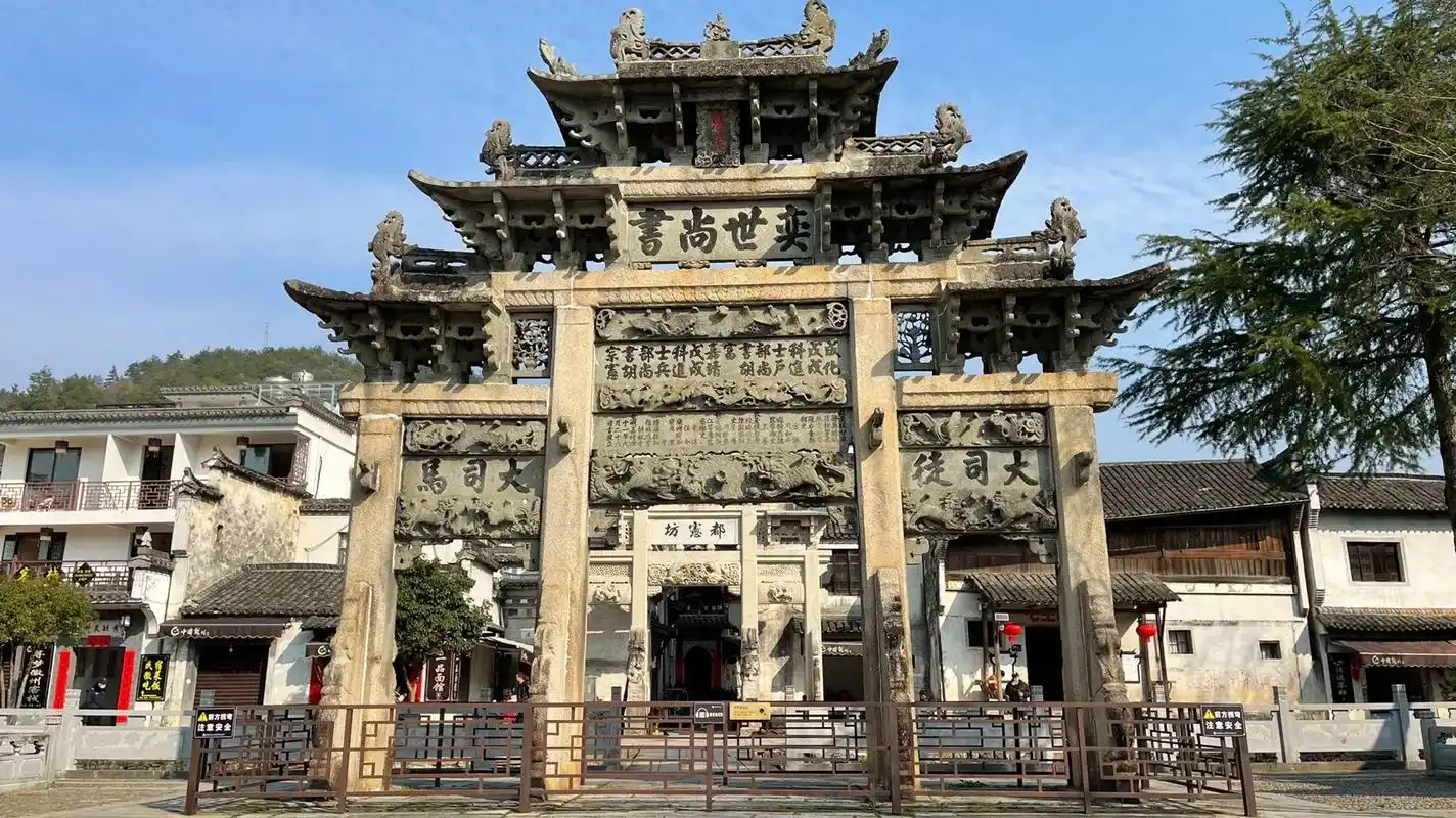 安徽绩溪龙川千年胡姓聚居古村落