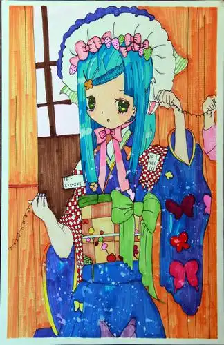 淳化县文化馆—《孩子的快乐时光》绘画作品展