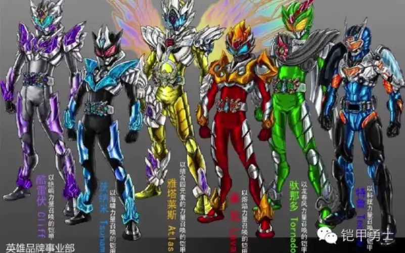 【铠甲勇士】拿瓦设计稿