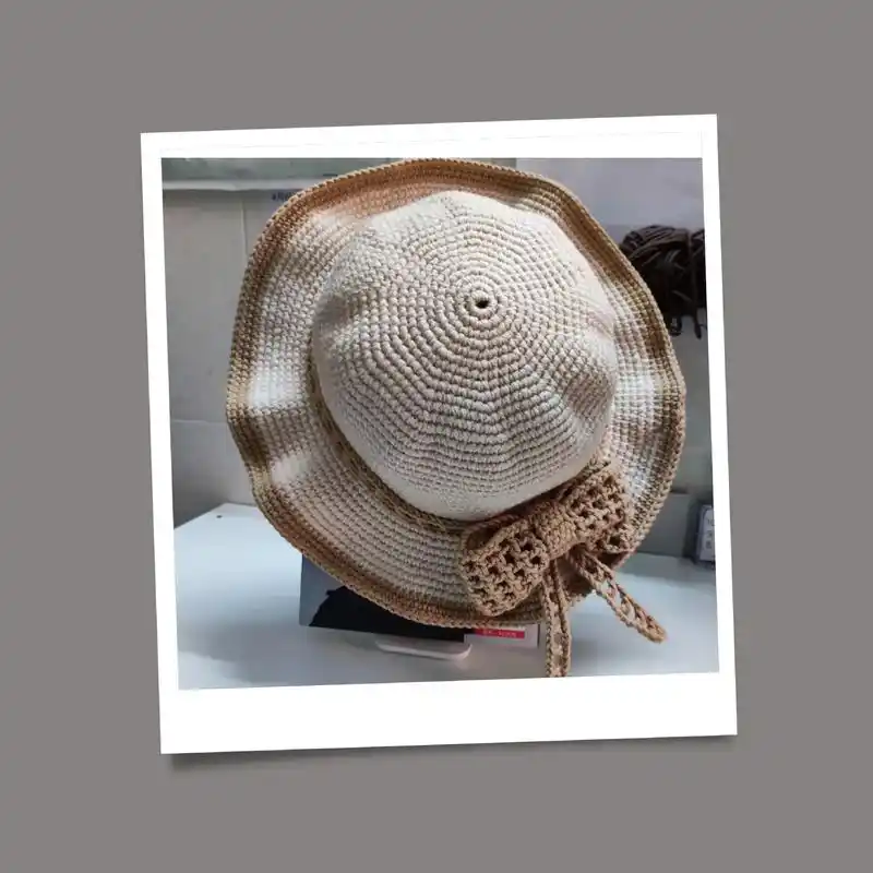 渔夫帽钩织图解 #手工diy 参考一些姐妹图解,根据自己的 - 抖音