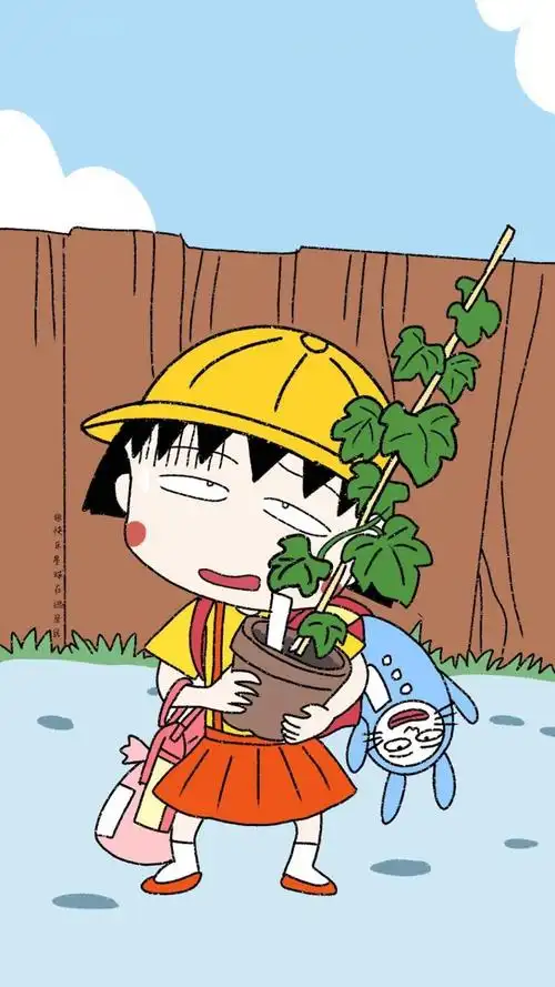 日本动漫樱桃小丸子可爱人物写真