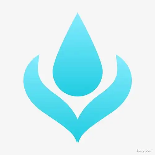水logopng素材透明免抠图片装饰效果