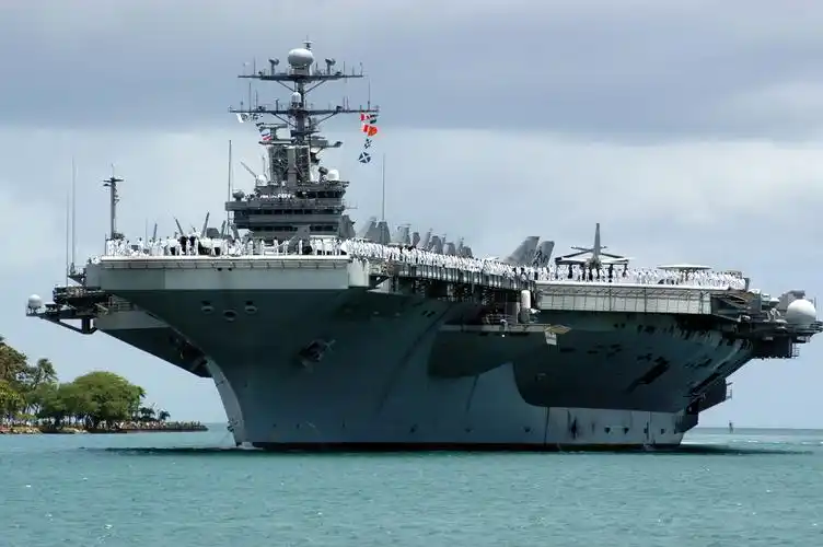 美国海军尼米兹级核动力航空母舰高清大图