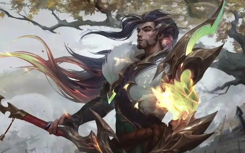 神龙尊者 真龙亚索原画改动态壁纸_英雄联盟