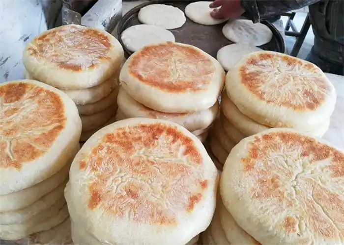 大饼 北方农家特产大饼纯手工早餐传统碱面烙饼袋装发面饼 20块