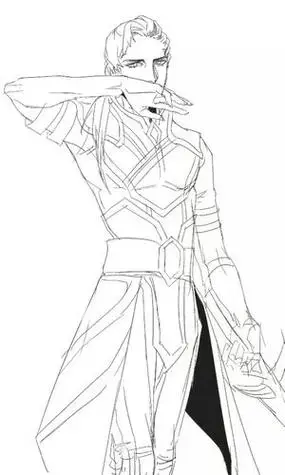 凯爹曙光守护者简笔画