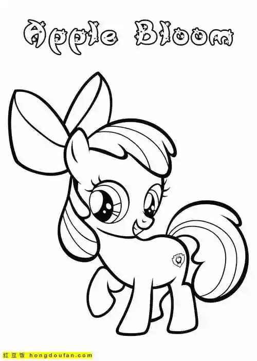 13张完美独角兽卡通涂色图片独角兽要如何画