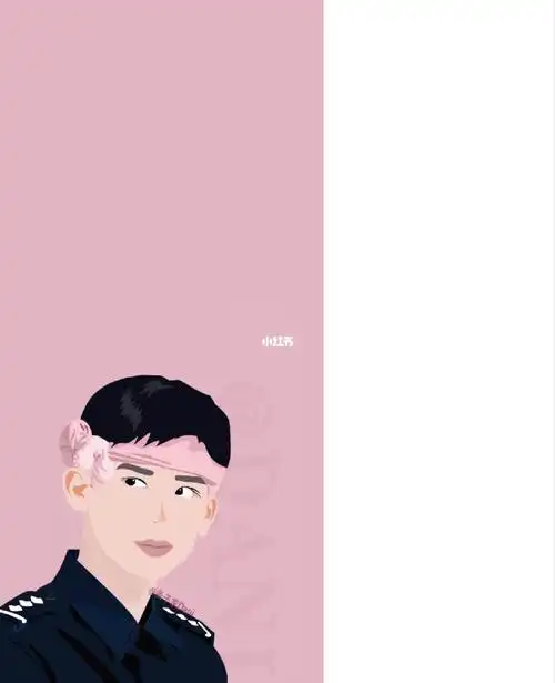 壁纸|猫咪|原创|头像|壁纸|你是我的城池营垒|警察|情侣头像#插画