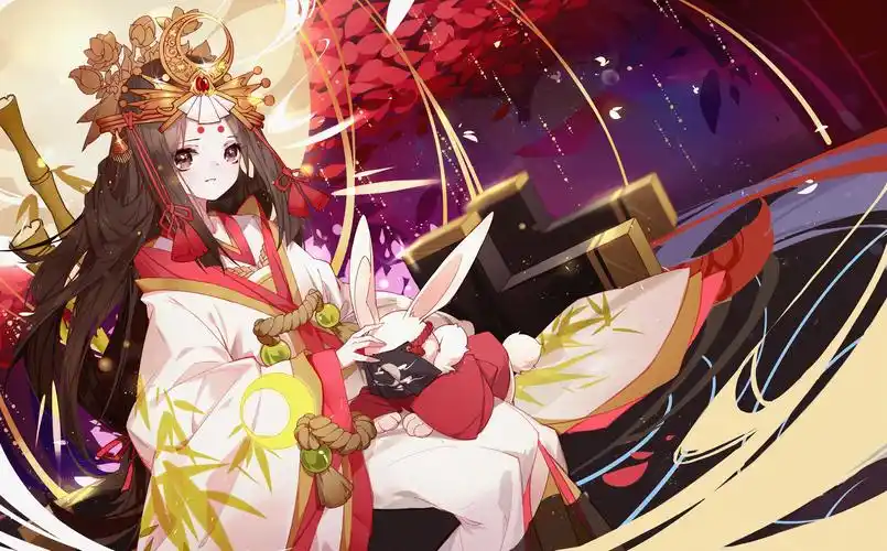 阴阳师 辉夜姬 绘师:erlge(p id=5916377) 本作品id=73255621