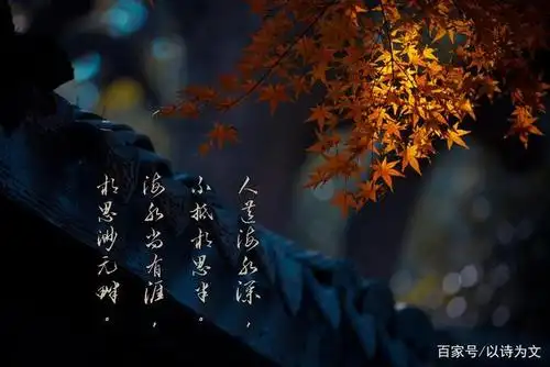 8个美地让人窒息的古风句子,最适合用硬笔写出来