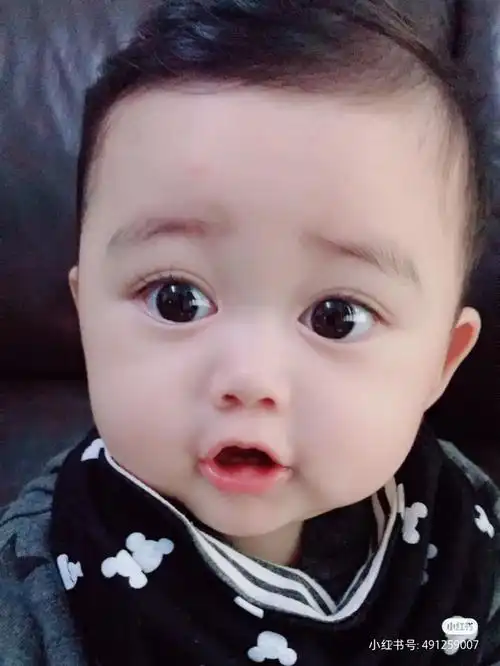 宝宝混血双眼皮大眼萌娃孕妇胎教早教图片bb宝宝海报