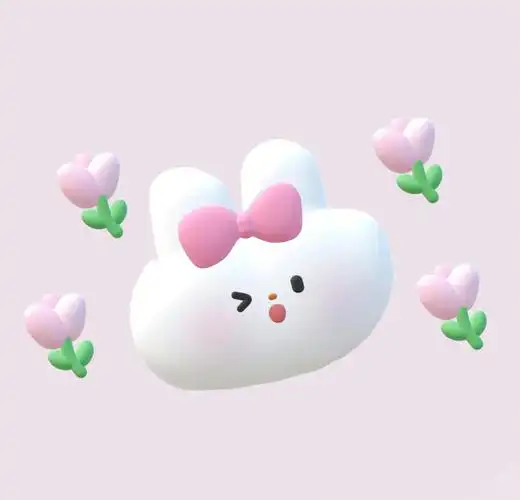 3d 头像可爱兔子作者:小柿在这