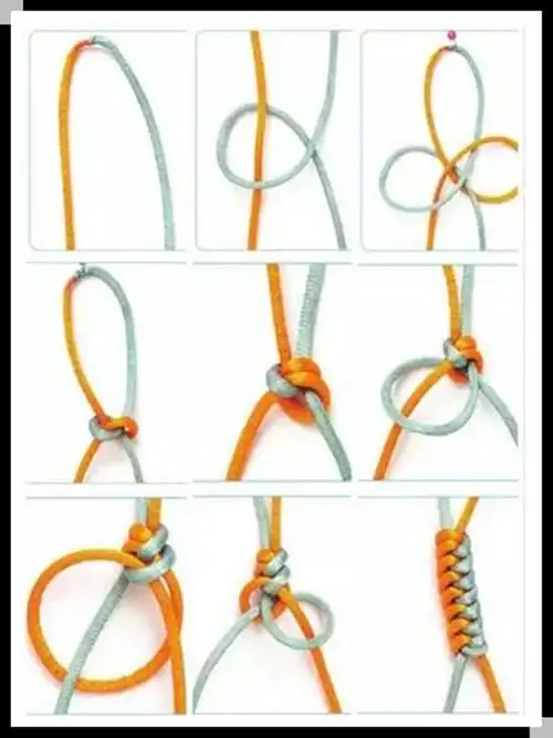 佛珠打结方法图解-手串