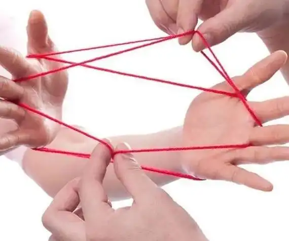 翻花绳#绳子的快乐分享给大家 - 抖音