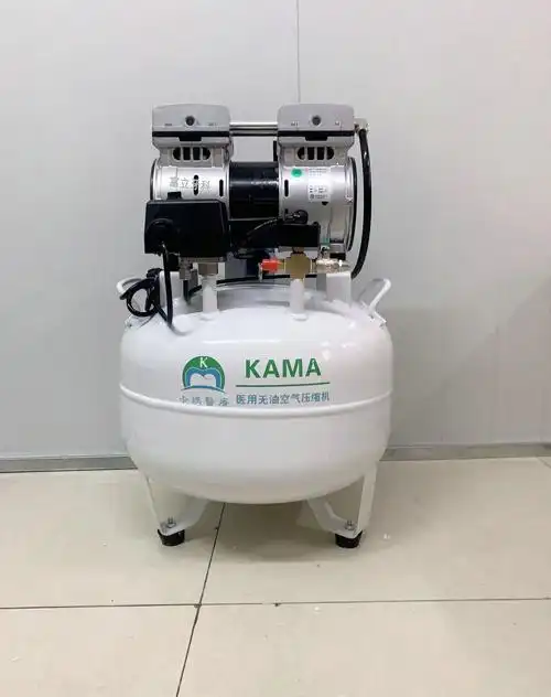 医用牙科无油静音气泵空压机小型空气压缩机高压口腔用电动托一