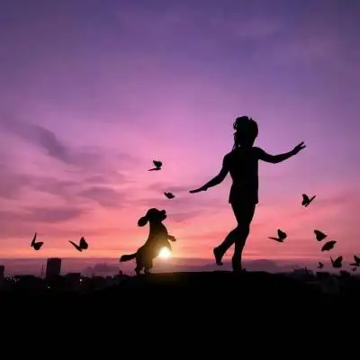 个性背影唯美头像幸福与爱的主题