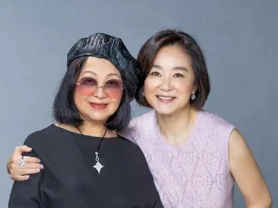 金圣华与林青霞合照,swkit邓永杰摄影