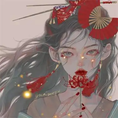 仙气唯美的稀有古风动漫女头 让人一眼惊艳的手绘古风头像女_动漫头像