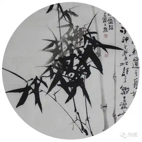 knowart邹昌霖先生写竹小品
