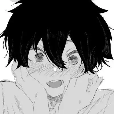 黑白/男漫/爱是脏水写诗 你渐渐_男生头像_我要个性网