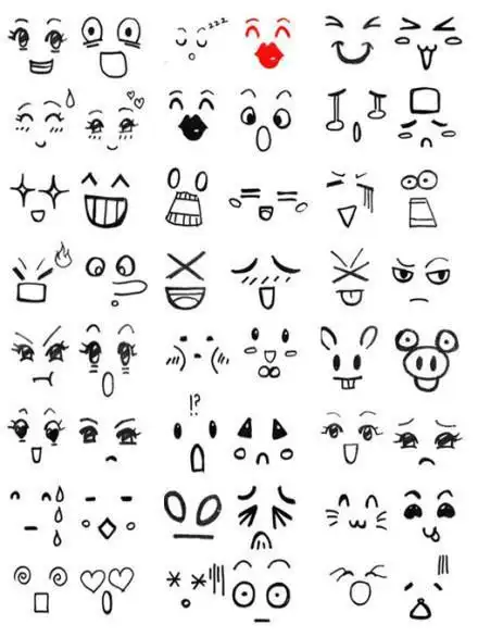 表情包简笔画图片大全表情包简笔画图片大全搞笑