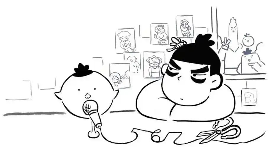 绘画日常刺客伍六七