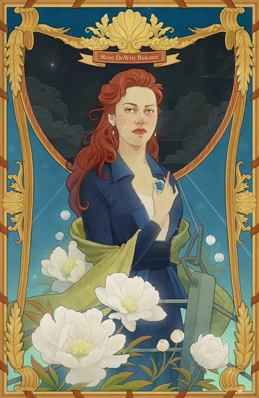 rose画像_泰坦尼克号杰克给rose画像_rose画像泰坦尼克 - 抖音