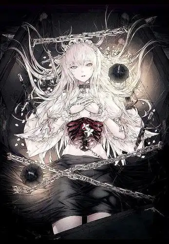 暗黑系动漫插画图集很唯美的画风