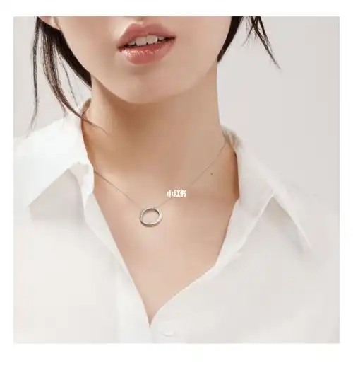 墨尔本闲置tiffany圆环项链
