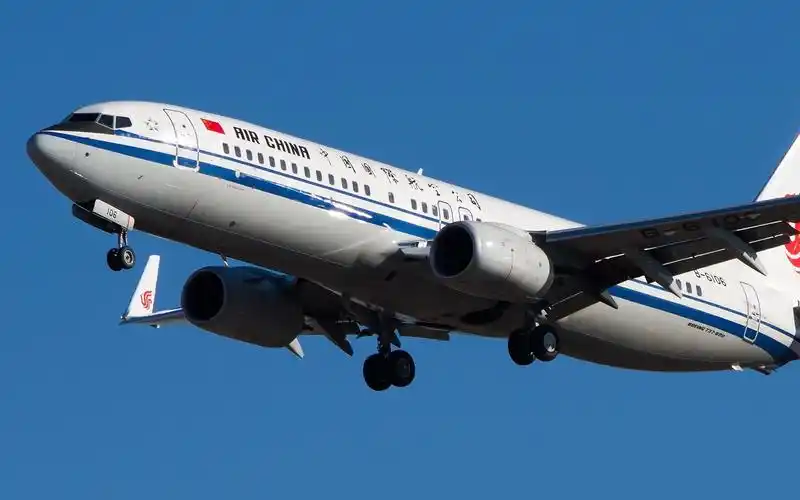 中国国际航空ca158波音b737800降落重庆江北国际机场前的5分20秒重庆