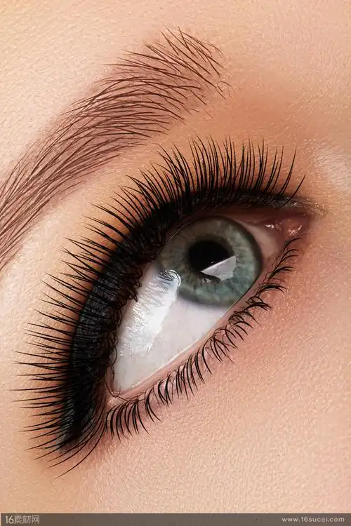 美丽的眼睛特写高清图片