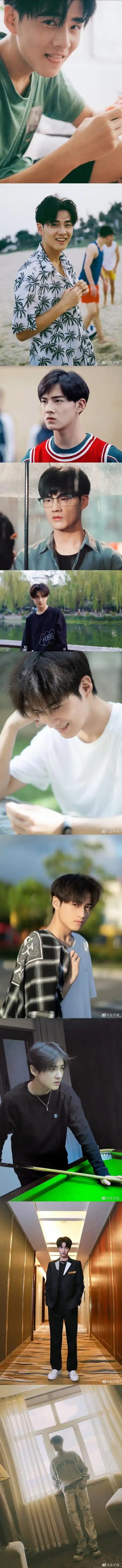 00后潜力小生图鉴#男演员卷到了00后.  上戏李孝谦,吴俊霆,古子 ..