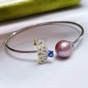 颗珍珠手镯图片