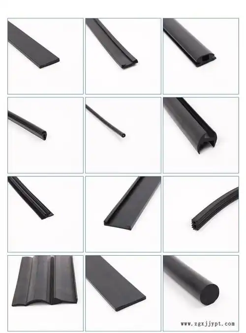 橡胶密封条 汽车门框机械窗框橡胶密封条箱柜防震防尘橡胶密封条|供应