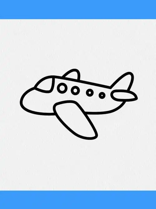 亲子   #简笔画   #育儿   #画画   #小飞机