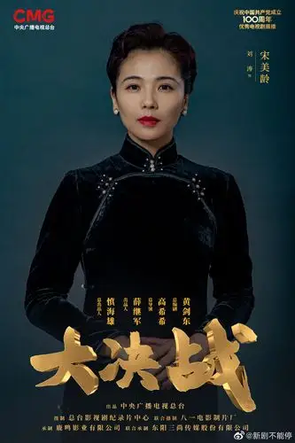 《大决战》角色海报预告唐国强,王劲松,刘涛,苏青.