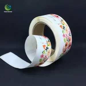 best quality waterproof white pe adhesive label for