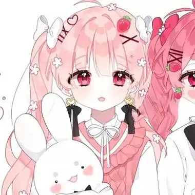 可爱甜蜜动漫人物闺蜜头像52张_闺蜜姐妹女生头像_头像屋